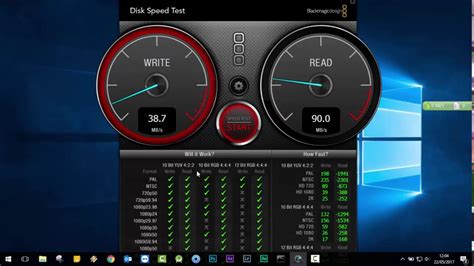 test disk speed windows 10